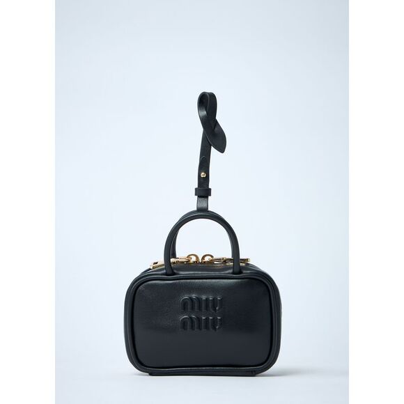 Miu Miu Women Micro Beau Leather Bag - Picture 1 of 7